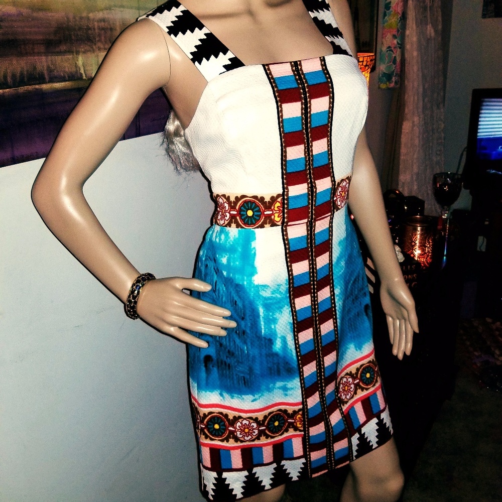🎉HP🎉Plenty by Tracy Reese Placement Shift Dress